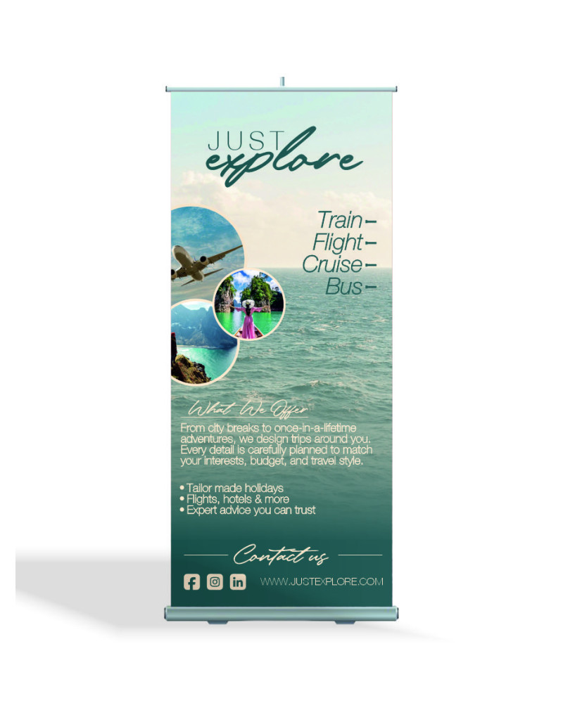 Special Offer Economy Pull up Banner