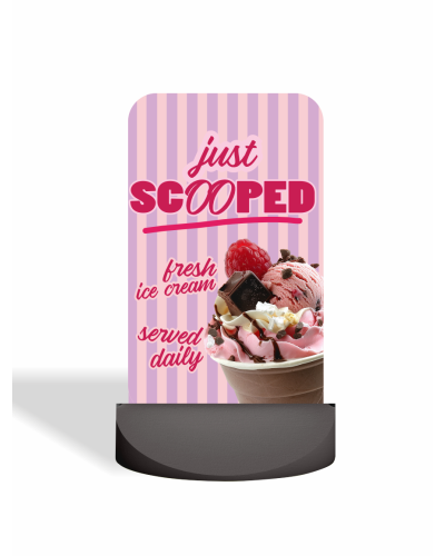 Eco Flex Pavement Sign