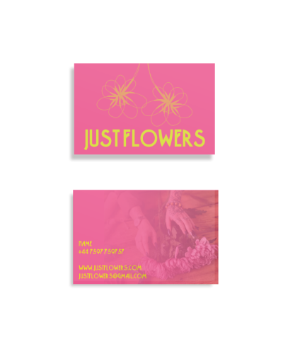 500 x Recycled Double Sided Business Cards on 350gsm card