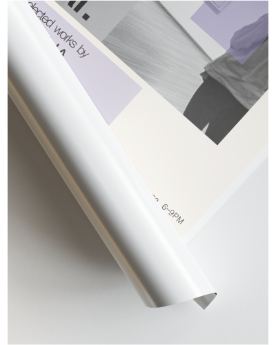 50 Budget 150gsm Single Sided A3 Posters