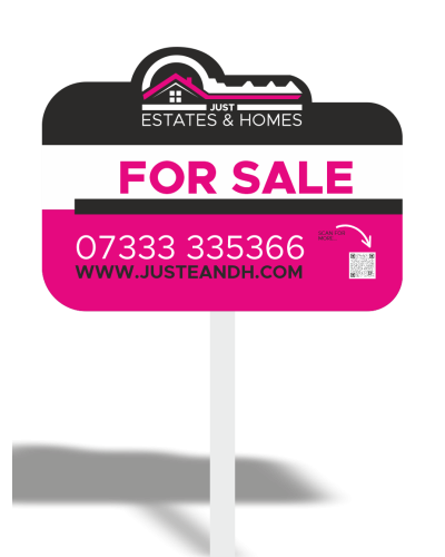 Shaped Estate Agent T Boards