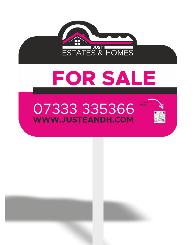 Shaped Estate Agent T Boards